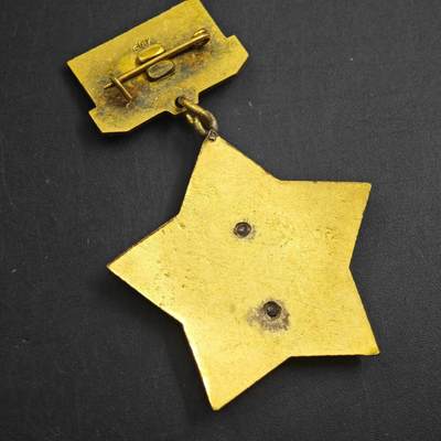 4月23日结束，成斌徽章钱币专场 苏联社会主义50周年纪念章