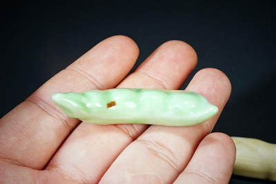 上海都达杂项专场102【全场包邮】  陶瓷仿生蔬菜筷架 5件98-395