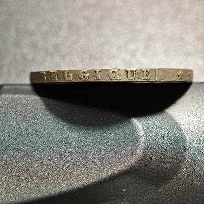 【德藏】世界币章拍卖第171期（拍品征集中~欢迎藏友联系） 1873年 比利时利奥波德二世5法郎银币 900银 直径约：37.3mm；重约：24.9g