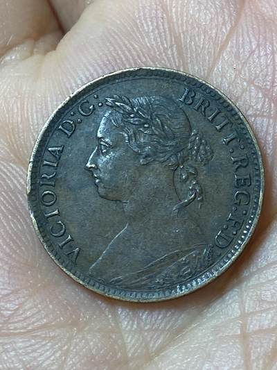 2026年第四十七场(总第二百一十六场）外国好品散币场(免佣金) 英国🇬🇧1890年1法新(维多利亚女王中年桂冠第三版)