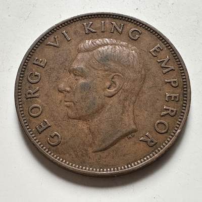 🌹外币初藏🌹🐯2026年第45场   每周二四六晚8️⃣点  世界硬币 新西兰1943年一便士