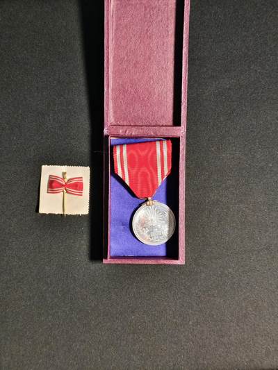 东亚欧洲主题杂货徽章勋章拍卖⑩ （五一大拍350+） 赤十字男正社员代品章