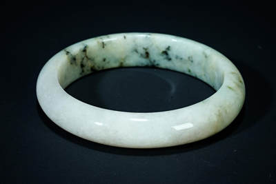 上海都达杂项专场102【全场包邮】  天然翡翠（A货）手镯 附鉴定证书98-27