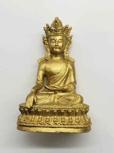 博洋堂“生趣盎然”4月精品专场暨第169期（全场包邮） 工艺品佛像一尊，24*15cm，1583g