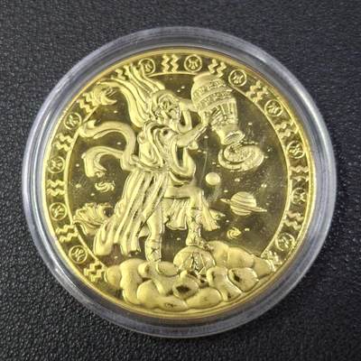 西秦中古拍卖第八十五期  水瓶座十二星座纪念章