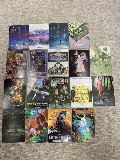 喜灰玩卡拍卖第八期，接拍品0佣金，欢迎送拍，释放现金流，让自己有资金可以购买更多喜欢的卡牌，让别的卡友能淘到更多心仪的卡牌 漫步时光 电影卡 一套18张 