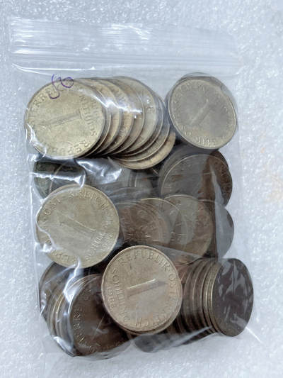 第一海外回流一元起拍收藏 散集专场  第311期 奥地利1先令硬币 50枚