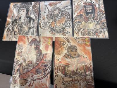 麦趣喜第七场   (4月25号周六晚上22点截拍，专注买家市场，福利拉满)  【带银编】卡德曼不二猿礼盒 一套5张