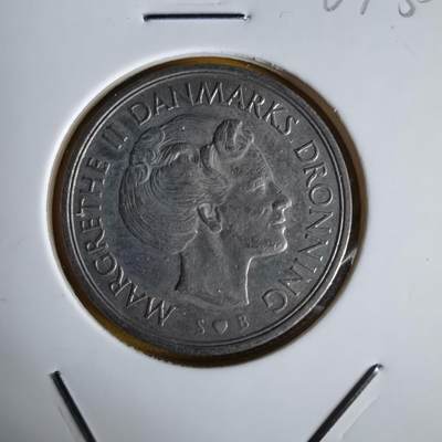 沼泽如烟--第1064场 丹麦1977年1克朗