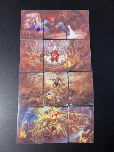 NO.31 好又多金牌大场，期期夯爆，每周必拍！要啥有啥，一站式配齐，方便凑单！（周6晚9点截拍，卖家送拍0抽成！） 【套卡】焱卡 问道东方 绘藏作品无胜、狮驼岭彩闪一套12张