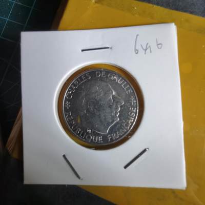 沼泽如烟--第1064场 法国1988年1法郎纪念币