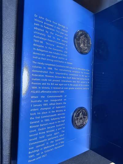 长老汇马年精选第十九场拍卖 2001澳大利亚联邦百年维多利亚3枚卡装，限量版，克书70多美金