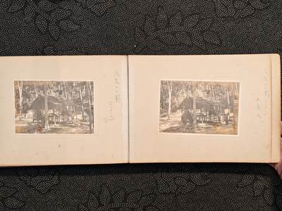 东亚欧洲主题杂货徽章勋章拍卖⑩ （五一大拍350+） 日本战时冲绳地区相册 上 55张左右（此处出价）