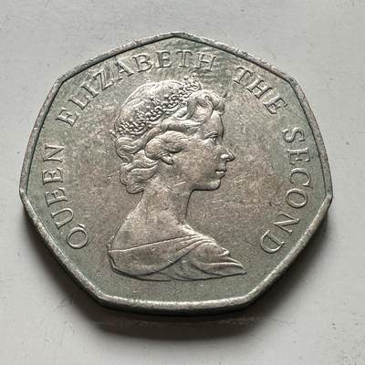 🌹外币初藏🌹🐯2026年第45场   每周二四六晚8️⃣点  世界硬币 福克兰群岛1980年50便士