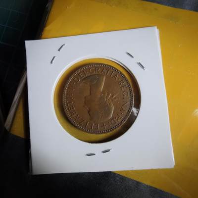 沼泽如烟--第1064场 英国1959年半便士