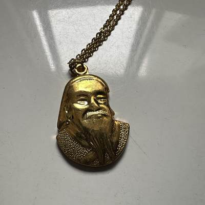 🌹外币初藏🌹🐯2026年第46场   每周二四六晚8️⃣点  世界硬币 苏联泰国纪念币 成吉思汗 24K镀金项链 头像吊坠 原绒盒