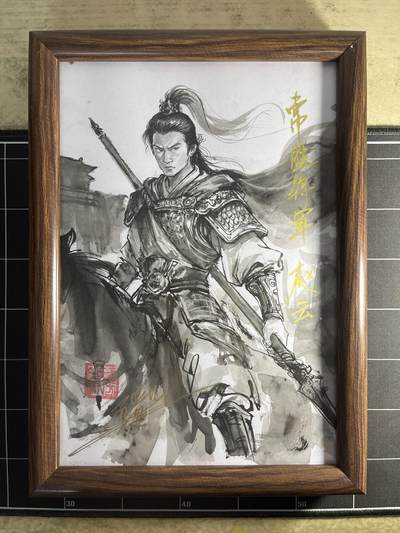 欢迎送拍、零成本上架，释放现金流，合理分配上拍卡品 - 【A4手绘】碳的N次方  常胜将军赵云