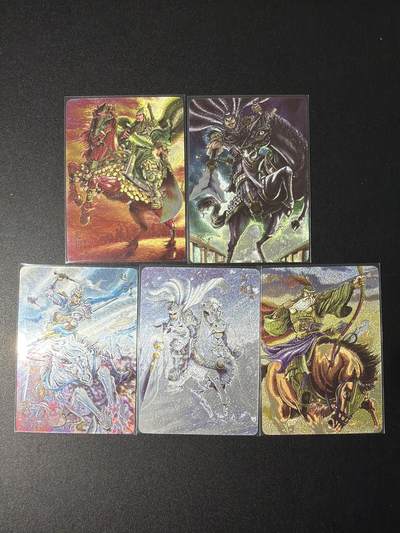 NO.31 好又多金牌大场，期期夯爆，每周必拍！要啥有啥，一站式配齐，方便凑单！（周6晚9点截拍，卖家送拍0抽成！） 燎原*龙耀 三国五虎 浮雕粗闪5张