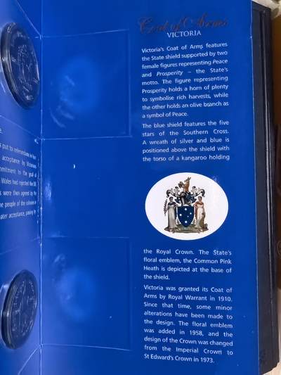 长老汇马年精选第十九场拍卖 2001澳大利亚联邦百年维多利亚3枚卡装，限量版，克书70多美金