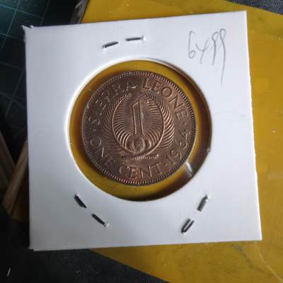 沼泽如烟--第1064场 塞拉利昂1964年一分