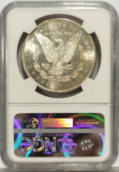 博洋堂“生趣盎然”4月精品专场暨第169期（全场包邮） NGC MS64 美国1878 S 摩根 首年稀有摩根 转光犀利 银霜感十足