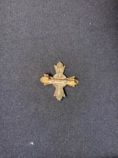 东亚欧洲主题杂货徽章勋章拍卖⑩ （五一大拍350+） 日本交通绿十字铜章