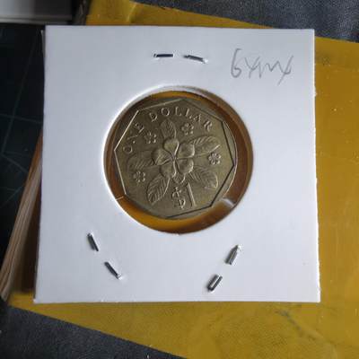 沼泽如烟--第1064场 新加坡1988年一元