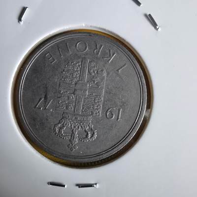 沼泽如烟--第1064场 丹麦1977年1克朗