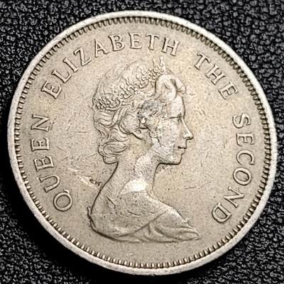 泉币菌-第231场-拍品多 请提前出价 1978年 香港1元 伊丽莎白二世25mm