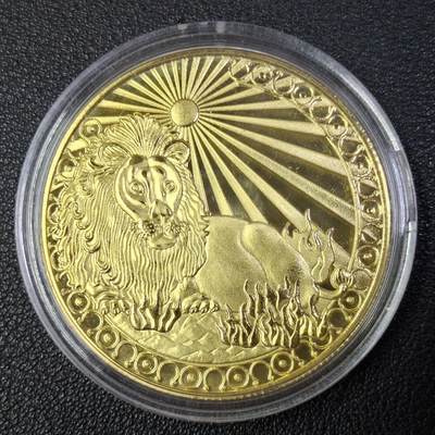 西秦中古拍卖第八十五期  狮子座十二星座纪念章