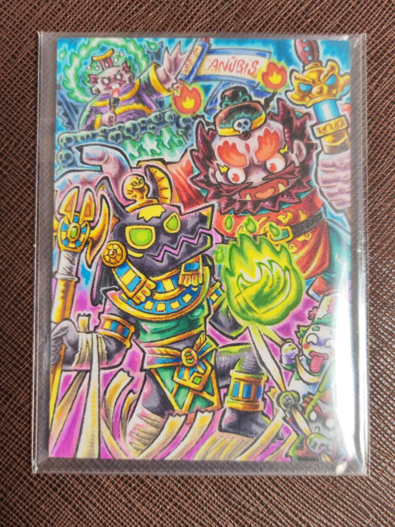 第113期阳大大卡牌拍卖第113期（持续收拍品，周五晚上九点截拍，进群福利早知道） 【手绘卡】顶流画师 光 钟馗抓鬼 绝色手绘卡1/1