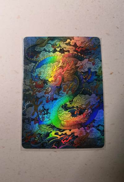 蜂潮卡牌  拍卖003期  0佣收拍（4月26日  21点  截拍） 小花瓣艺术文创  同好会一周年纪念卡  彩闪