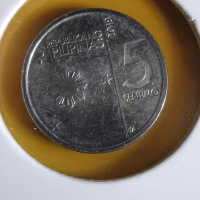 沼泽如烟--第1064场 菲律宾2018年5比索