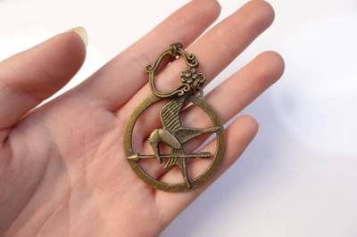 上海都达杂项专场103【全场包邮】  铜鸟吊坠项链70-339