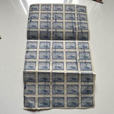 🌹外币初藏🌹🐯2026年第46场   每周二四六晚8️⃣点  世界硬币 苏联泰国纪念币 民国 官方大版印花税票 整版50枚 单枚面值1元 