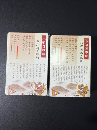 NO.31 好又多金牌大场，期期夯爆，每周必拍！要啥有啥，一站式配齐，方便凑单！（周6晚9点截拍，卖家送拍0抽成！） 【套卡】三郎小浣熊水浒初粗一套 全新未拆封