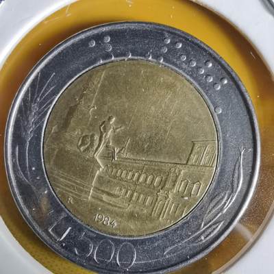 沼泽如烟--第1064场 意大利1984年500里拉