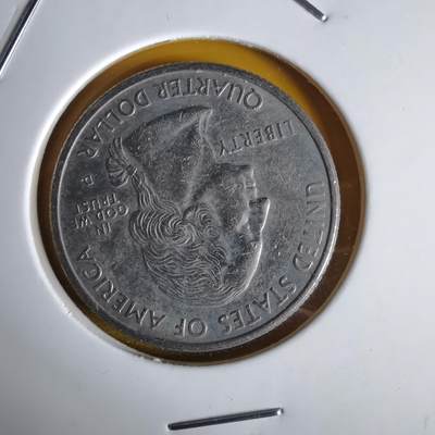 沼泽如烟--第1064场 美国1999年25分纪念币