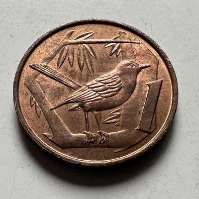 🌹外币初藏🌹🐯2026年第45场   每周二四六晚8️⃣点  世界硬币 开曼群岛1972年一分