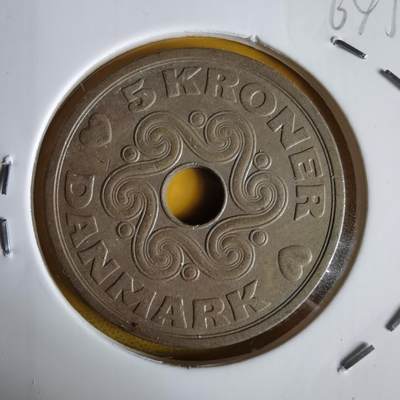 沼泽如烟--第1064场 丹麦1990年5克朗