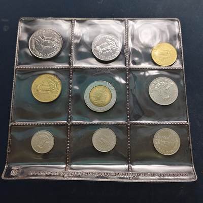 【全场包邮】纯粹捡漏拍522场 圣马力诺1982年官方封装9枚套币