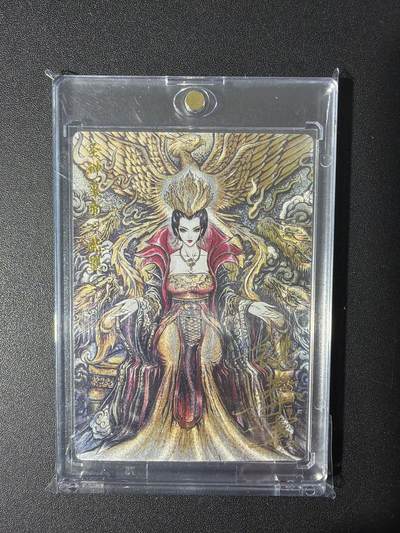 NO.31 好又多金牌大场，期期夯爆，每周必拍！要啥有啥，一站式配齐，方便凑单！（周6晚9点截拍，卖家送拍0抽成！） 【15/40编亲签】卡德曼 杆子水浒第一弹特卡 张建东亲签 武则天 带卡砖