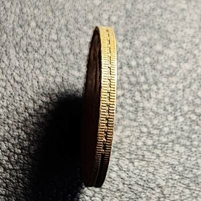 泉币菌-第231场-拍品多 请提前出价 英属香港一毫 黄铜币1965年 20毫米4.5克  伊丽莎白二世