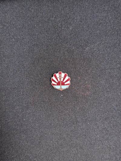 东亚欧洲主题杂货徽章勋章拍卖⑩ （五一大拍350+） 日本海军协会会员章（珐琅版本非后期油漆版本）