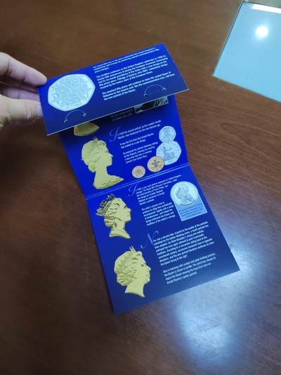 PCAI钱币  24-816  外国纸币与套币小专场 少见的英国原册套币