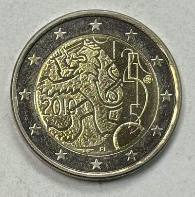 S&S Numismatic世界钱币-拍卖 第127期 芬兰2010年 货币发行150周年 2欧元双色纪念币
