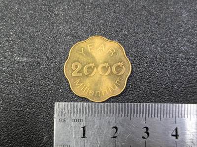 西秦中古拍卖第八十五期  日本造币局2000年龙年生肖纪念章 官方出品