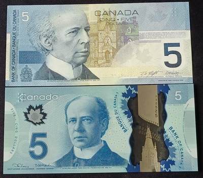 【游宝包邮场】丙午马年第23期 五一假期-5.2截拍 - 加拿大-5元【2002版/2013版 两种版本 全新UNC/UNC-】
