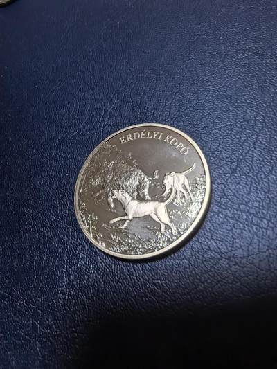 长老汇马年精选第十九场拍卖 2023匈牙利猎犬系列之五特兰西瓦尼亚猎犬3000弗林特类精制铜币，2万枚