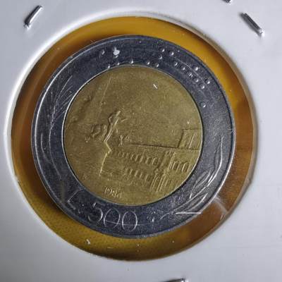 沼泽如烟--第1064场 意大利1986年500里拉